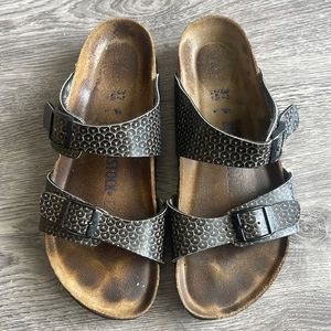 Birkenstock sequin print